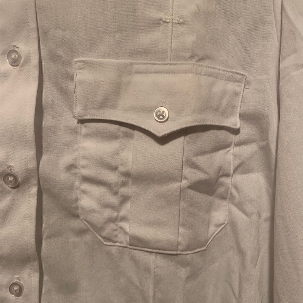 Women's White Collared Button-down - image 2